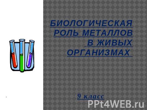 Биологическая роль серебристых металлов