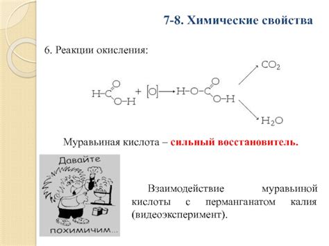 Взаимодействие муравьиной кислоты с алюминием