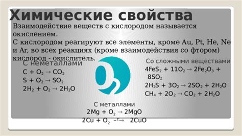 Взаимодействие натрия с кислородом