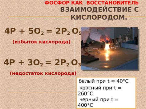 Взаимодействие рубидия с кислородом