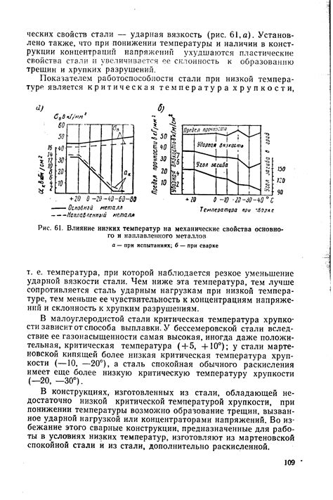 Влияние низких температур на свойства нержавеющей стали