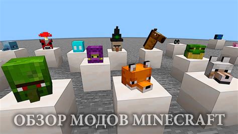 Головы от мобов и животных