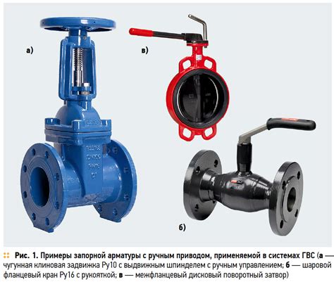 Запорная арматура типа "затвор"