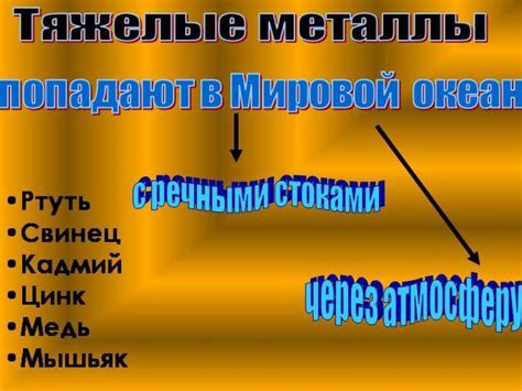 Исследование воздействия металлов на организм человека