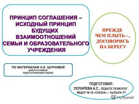 Исходный принцип взаимодействия