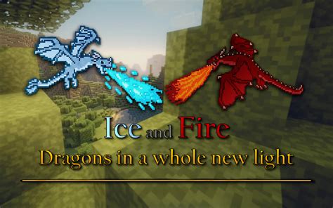 Как экипировать дракона в майнкрафт Ice and Fire