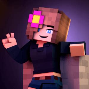 Майнкрафт Jenny и Creeper: встреча судьбы в сетевой игре