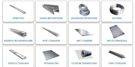 Области применения стали черного металлопроката