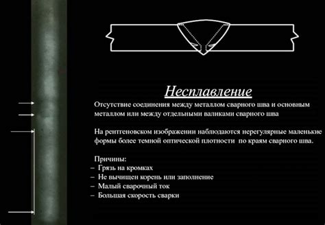 Плавный переход между швом и основным металлом