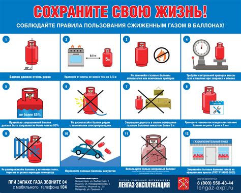 Прием газовых баллонов: требования и ограничения