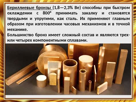 Применение сплава