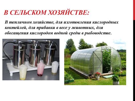 Применение NH4 в сельском хозяйстве