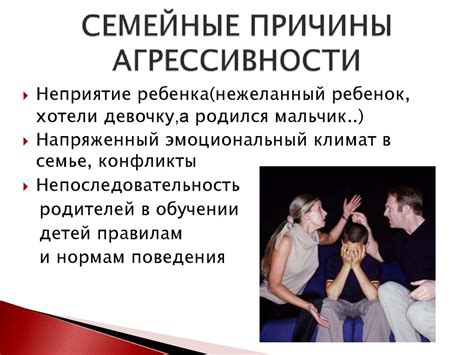 Причины агрессивности