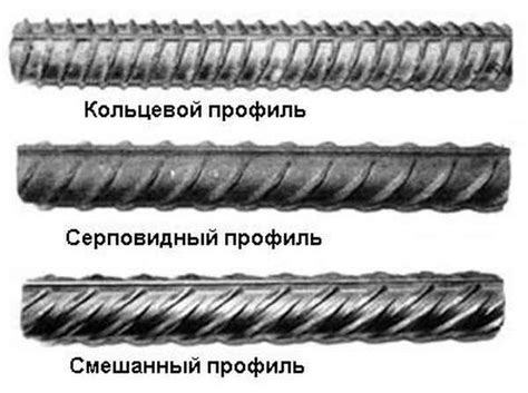 Различные виды арматуры и их свойства