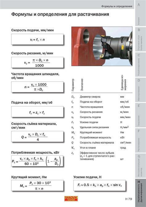 Расчет режимов резания на токарных станках