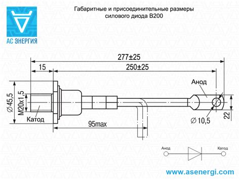 Уникальные характеристики диода В200