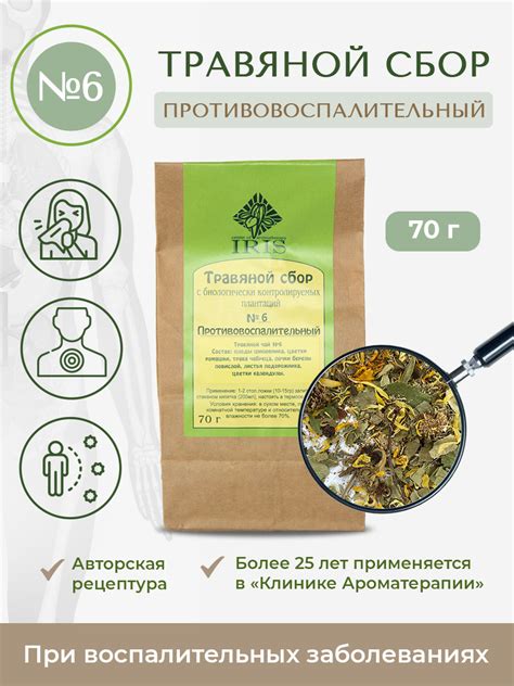 Устранение воспаления