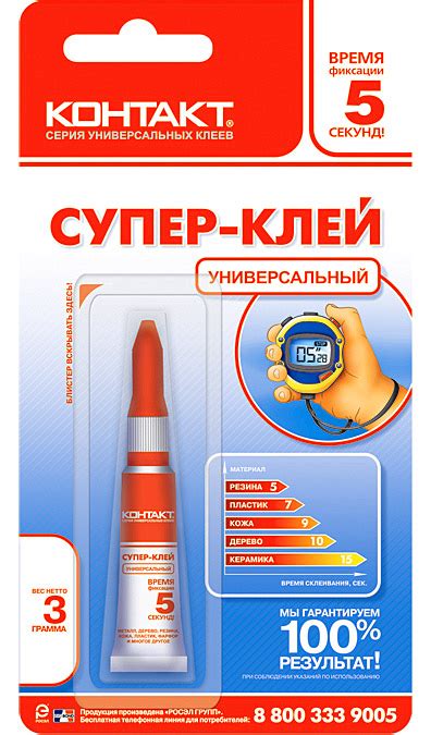 Цианакрилат и его свойства