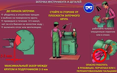  Правила при работе с резкими инструментами 