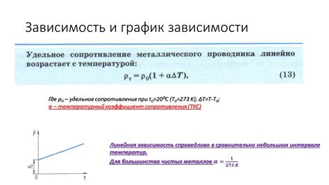 Практическое применение зависимости сопротивления от температуры 