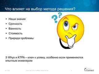 Важность решения проблемы
