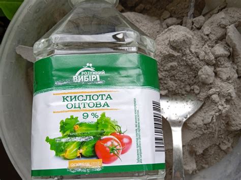 Разогретая зола и уксус: результат