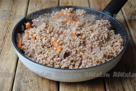 Сны с гречкой вареной с мясом