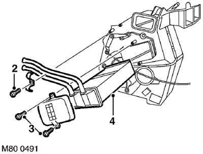 Установка отопителя в автомобиле Land Rover