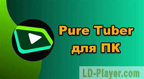 Установка Pure Tube на компьютер