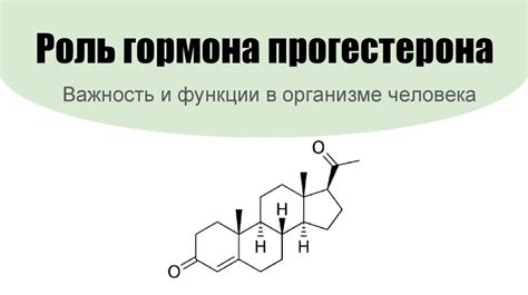 Функции гормона в организме