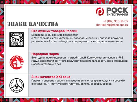 на упаковках товаров