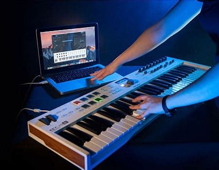 Как соединить USB MIDI клавиатуру с синтезатором
