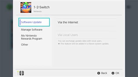 Подготовка к удалению прошивки на Nintendo Switch