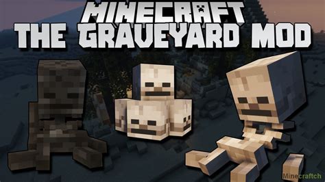 "Graveyard": Мод, добавляющий кладбища и места смерти, а также новых монстров и боссов