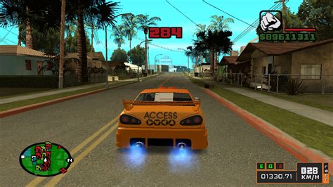 Включите игру GTA San Andreas