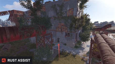 Где найти красную карту в RUST