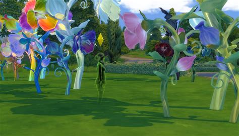 Где найти неизвестные растения в Sims 4