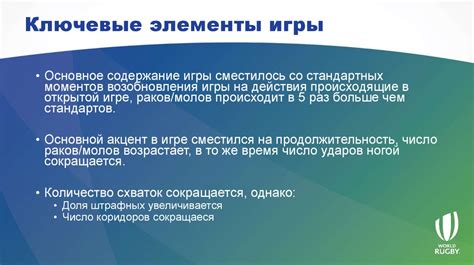 Глава 2: Ключевые элементы игры