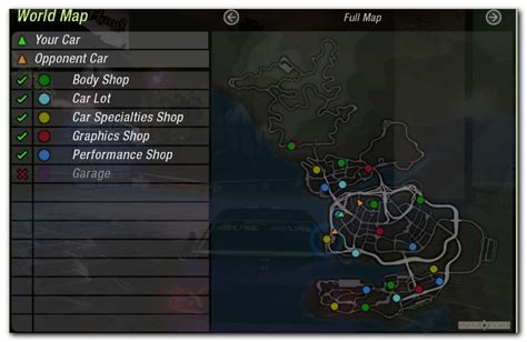 Загородные локации в Need for Speed Underground 2