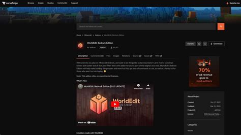 Запуск Minecraft Bedrock Edition и создание аккаунта