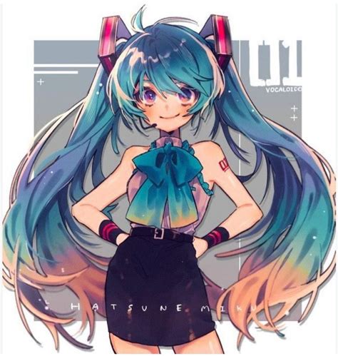 Известные персонажи Hatsune Miku
