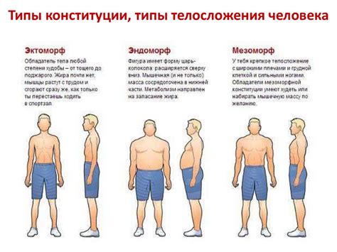 Изменение телосложения и особенностей лица
