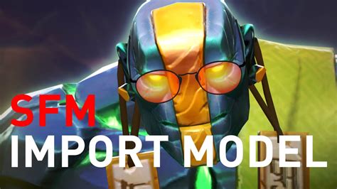 Импорт моделей в SFM