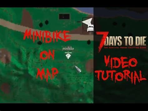 Использование минибайка в игре 7 days to die