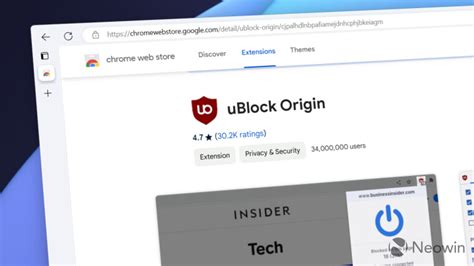 Использование uBlock