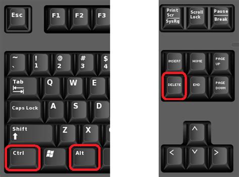 Используйте комбинацию клавиш "Ctrl + Alt + Del"