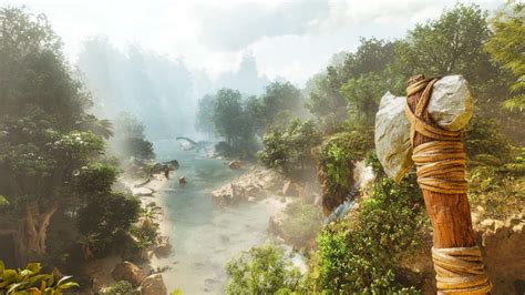 Как выжить во время битвы с тиранозавром в ARK: Survival Evolved