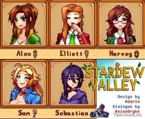 Как добавить татуировки и рисунки на одежду в Stardew Valley