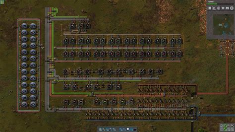 Как использовать отзеркаленный чертеж в Factorio