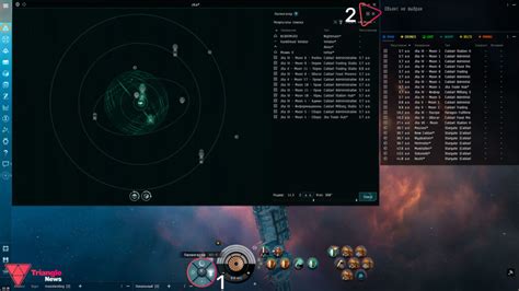 Как использовать сохраненные координаты в Eve Online
